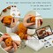 Needle Felting Kit, 2 PCS Dolls Needle Felting Starter Kit with Instructions, Felting Pad, Felting Wool, Felting Needles, Keychain and Split Ring etc